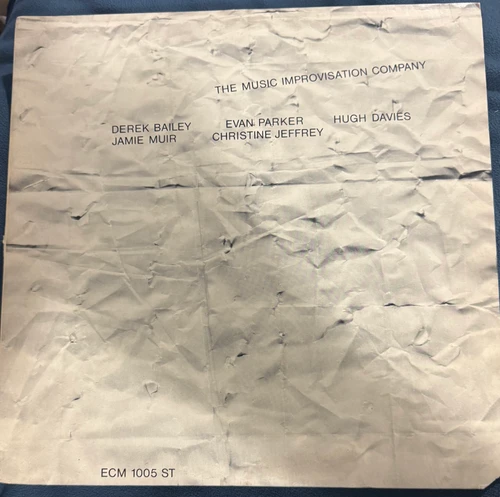 The Music Improvisation Company (1974 ECM VG+/VG)