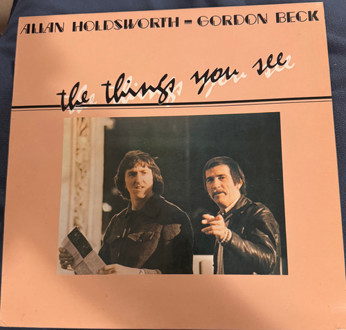 Allan Holdsworth  - Gordon Beck - The Things you See (1980 France NM/EX)