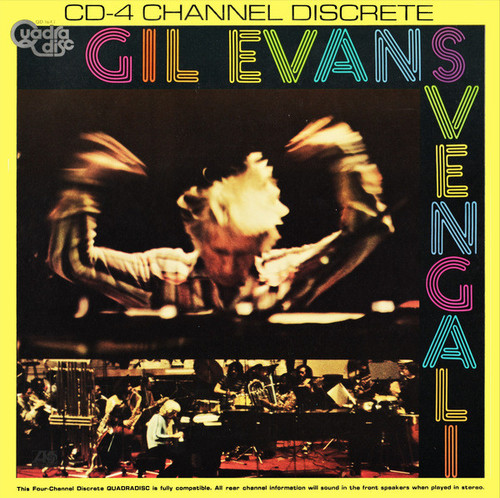 Gil Evans – Svengali (LP used US 1973 quadraphonic recording VG+/VG)