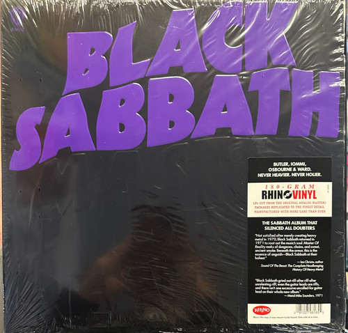 Black Sabbath - Master of Reality (2010 US Reissue, 180g Vinyl, In Shrink, NM/NM)