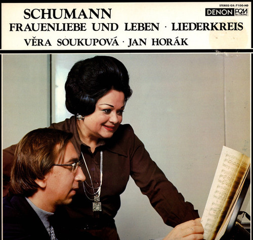 Věra Soukupová, Schumann – Frauenliebe Und Leben - Liederkreis (LP used Japan 1977 VG+/VG+)