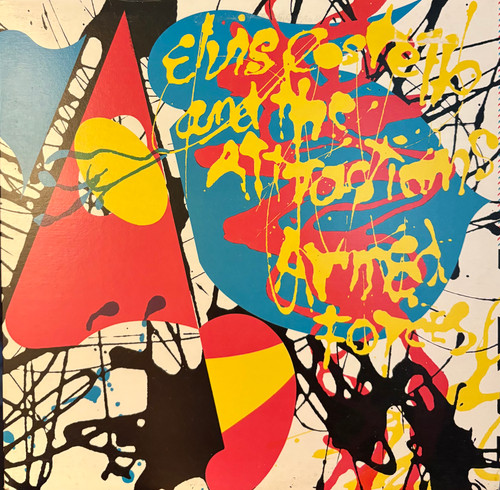 Elvis Costello And The Attractions - Armed Forces (1979 Canada, Includes 7” single, EX/EX-)