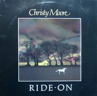 Christy Moore – Ride On (LP used Ireland 1984 VG+/VG+)