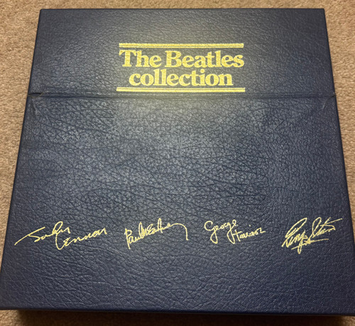 The Beatles Collection - The UK Blue Box - 14 LPs are NM)