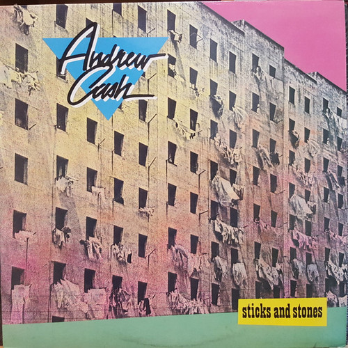 Andrew Cash – Sticks And Stones (4 track 12 inch EP used Canada 1986 VG+/VG+)