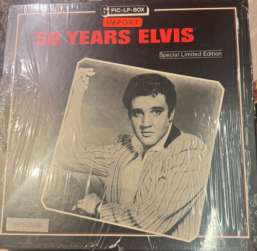 Elvis Presley - Sealed Boxset - 50 Years Elvis 6 Pic-LP-Box