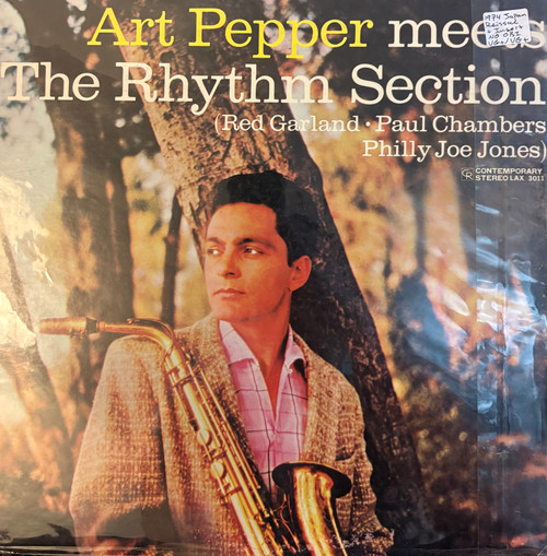 Art Pepper - Art Pepper Meets The Rhythm Section (1974 Japan, Reissue, No OBI, Includes insert, VG+/VG+)