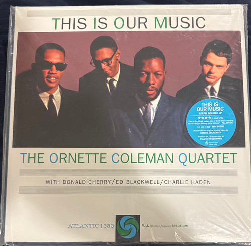 Ornette Coleman - This is our Music (2014 SEALED ORG 45RPM 2 LP Bernie Grundman / cut at Pallas) 
