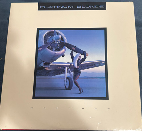 Platinum Blonde - Contact (1987 EX/EX)