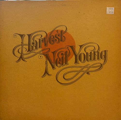 Neil Young - Harvest (2009 US, Reissue, Textured cover, EX/NM-) 