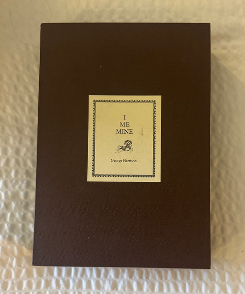 George Harrison - 1980 - I Me Mine 1st Edition Signed by George 475/2000 MINT