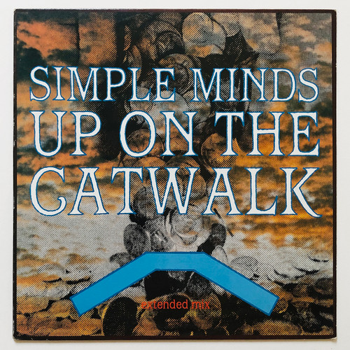 Simple Minds - Up on the Catwalk (white vinyl 12" single)
