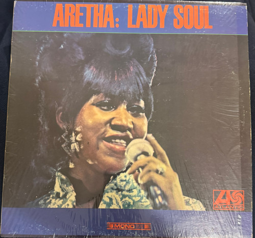 Aretha: Lady Soul (1968 Mono Red Atlantic in shrink with original 