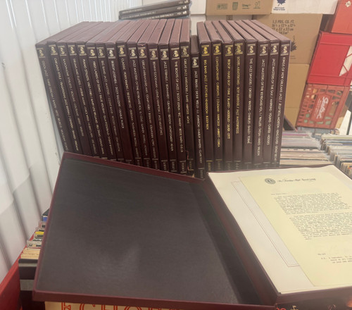 Franklin Mint - The Greatest Jazz Recordings Boxsets on 100 NM LPs - see Description 