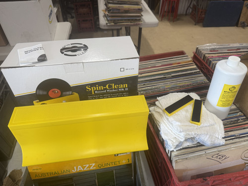 Spin Clean with Supplies