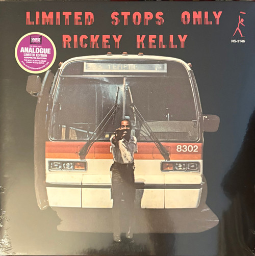 Rickey Kelly - Limited Stops Only (2021 US, Pure Pleasure Records, SEALED) 