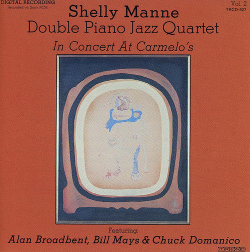 Shelly Manne – Double Piano Jazz Quartet In Concert At Carmelo's Vol.2. (LP used US 1982 VG+/VG+)