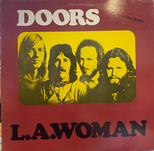 Doors — L.A. Woman (Canada 1980 Reissue, VG+/VG)