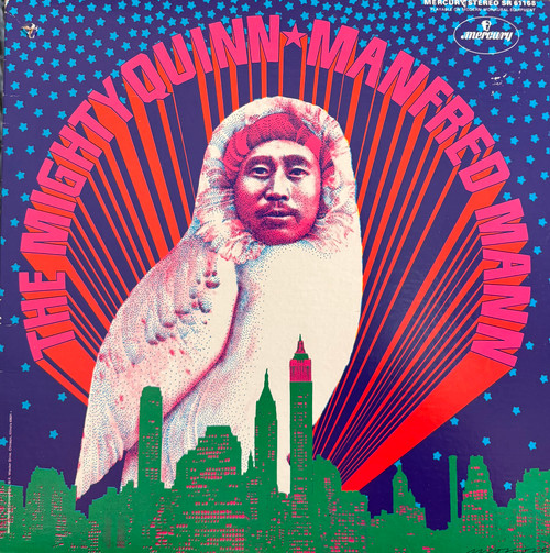 Manfred Mann - The Mighty Quinn (1968 Canada, Hole punch, Black & Silver label, EX/VG+) 