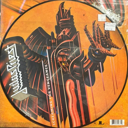 Judas Priest - Screaming For Vengeance (2012 US, Picture Disc, 30th Anniversary, EX/G)