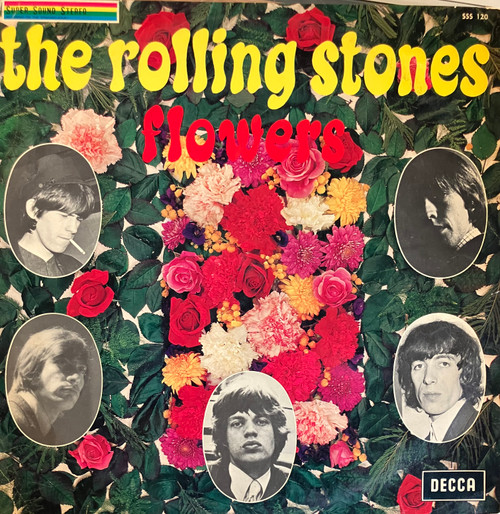 The Rolling Stones - Flowers (VG/VG) (1968, Belgium) - Compilation 