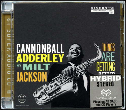 Cannonball Adderley With Milt Jackson – Things Are Getting Better (SACD Hybrid used US 2004 reissue NM-/NM-)