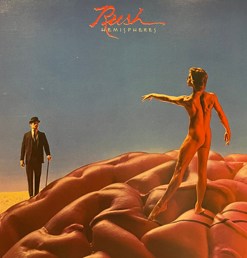 Rush – Hemispheres (NM-/EX) (CAN, 1978 Gatefold, Custom Labels) - Includes Poster!