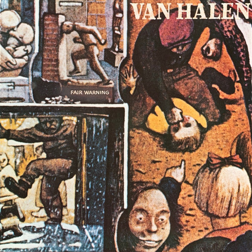 Van Halen – Fair Warning (LP used Canada 1981 VG+/VG-)