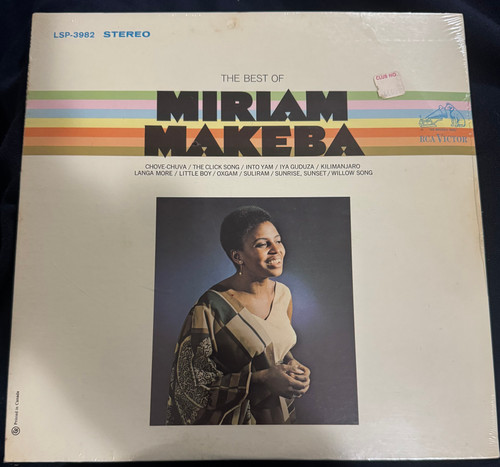The Great Voice of Miriam Makeba (1968 SEALED)