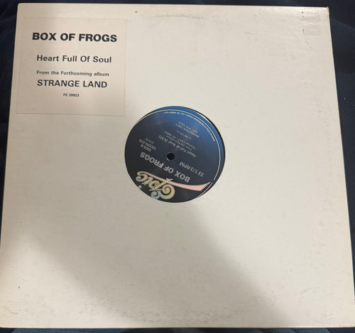Box of Frogs - Strange Land -Jimmy Page/Rory Gallagher 1986 Promo 