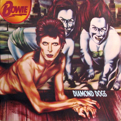 Bowie – Diamond Dogs (LP used Canada 1974 gatefold jacket VG+/VG+)