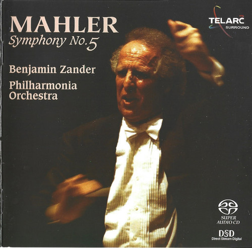 Mahler, Benjamin Zander, Philharmonia Orchestra – Symphony No. 5 (SACD Hybrid multichannel + bonus CD used US 2001 NM-/VG+)