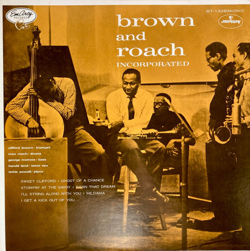 Brown And Roach Incorporated – Brown And Roach Incorporated. (LP used Japan mono promo reissue...no obi strip or pinsert NM-/VG+)