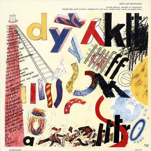 Idylle Und Katastrophen - Sven-Ăke Johansson - Alexander von Schlippenbach Derek Bailey Günter Christmann-  Wolfgang Fuchs - Paul Lovens - Candace Natvig (1980 German NM/NM)
