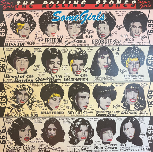 The Rolling Stones - Some Girls (1978 UK, 1st pressing, Ted Jenson Lacquer Cut, EX/EX) 