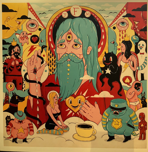 Father John Misty - Fear (VG+/VG+) (2012, US) - Black Vinyl
