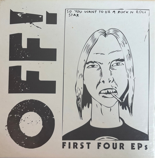 OFF! - First Four EPs (2010 US, 4X7” single, 45RPM, Includes booklet, NM/EX)