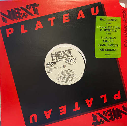 Zanga Zanga — Oh Ciolili (US 1989 Promo, 12” Single, VG+/VG+)