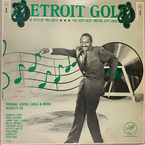 Various — Detroit Gold Vol 1 (US 1984 Compilation, EX/VG)