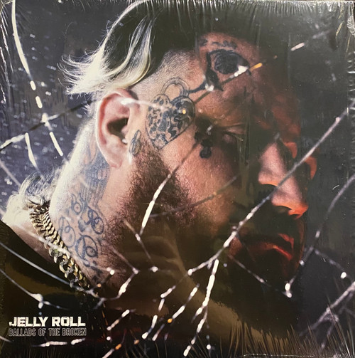 Jelly Roll — Ballads Of The Broken (US 2022, Red Vinyl, NM-/NM-)