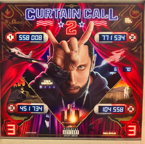 Eminem – Curtain Call 2 (NM-/NM-) (2022, US, Black Vinyl) - Compilation 
