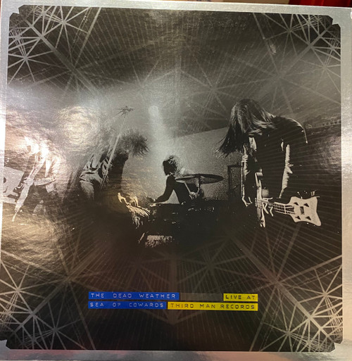 The Dead Weather — Sea Of Cowards Live at Third Man Records (US 2010, Blue/Black Vinyl, NM/EX)