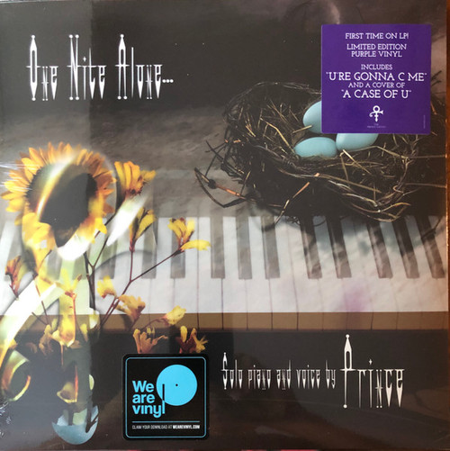 Prince – One Nite Alone... (LP used US 202 limited edition reissue on purple vinyl in open shrink with hype sticker NM-/NM-)