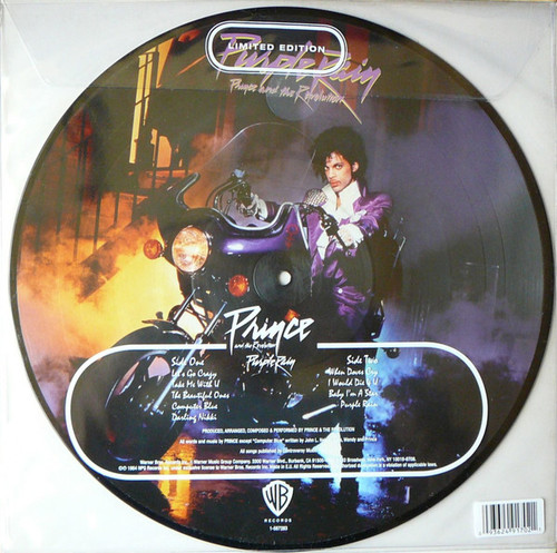 Prince And The Revolution – Purple Rain (LP double sided picture disk used Europe 2017 limited edition reissue VG+/VG+)