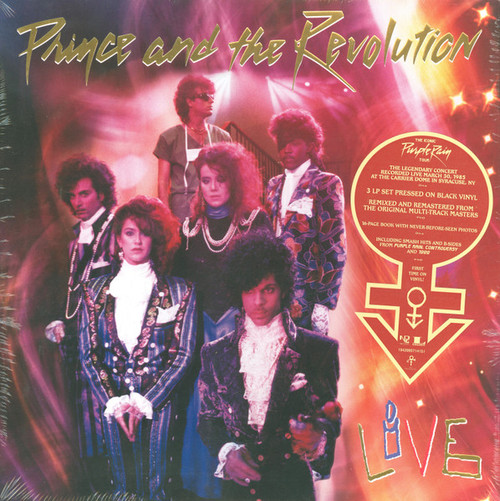 Prince And The Revolution – Live (3LP box set used US 2022 remastered reissue on 180 gm vinyl w16 page booklet NM-/NM-)