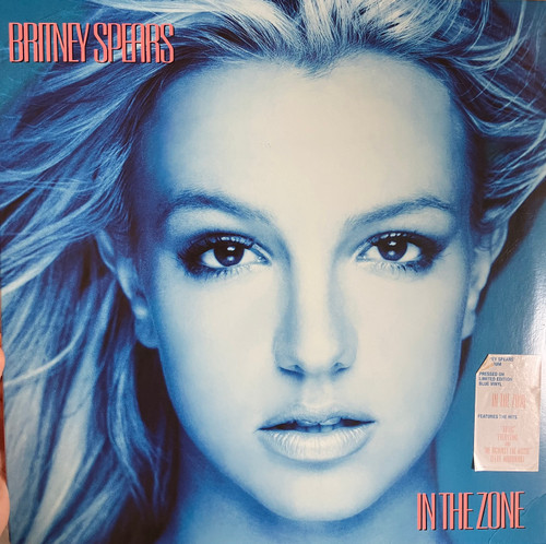 Britney Spears - In The Zone (EX/EX-) (2023, EU, Reissue) - Blue Vinyl