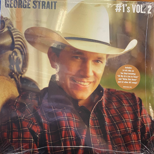 George Strait — #1’s Volume 2 (US 2022 Compilation, Tan Vinyl, Sealed)
