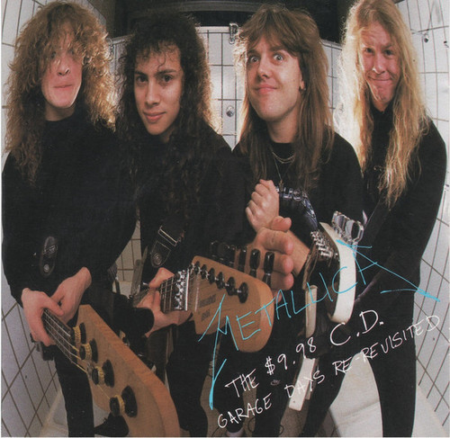 Metallica – The $9.98 C.D. - Garage Days Re-Revisited % track CDEP used Canada Club edition NM-/VG+)