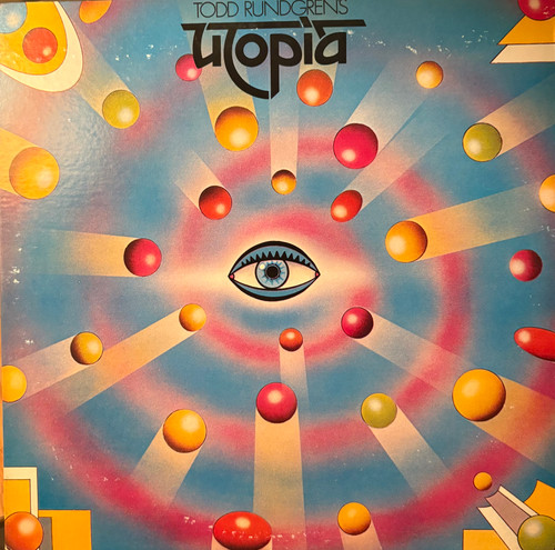 Utopia - Todd Rundgren's Utopia (1974 Japan, No OBI, Includes insert, NM/VG+) 