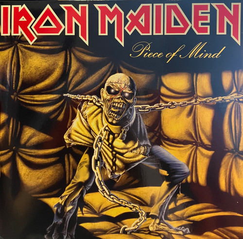 Iron Maiden - Piece Of Mind (NM/NM) (2014, EU, 180g Reissue)